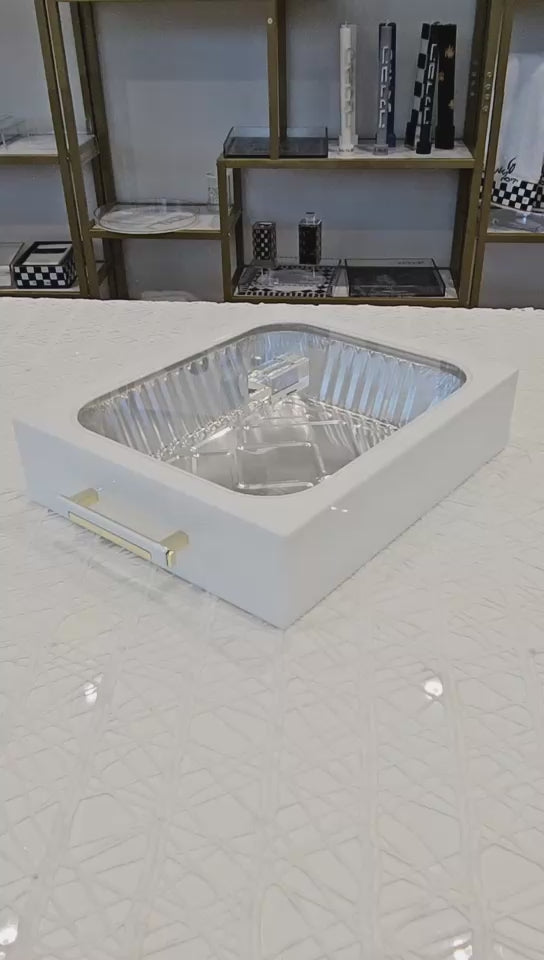 Classic 9x13 Pan Holder | Modern Acrylic Bakeware Base – Waterdale