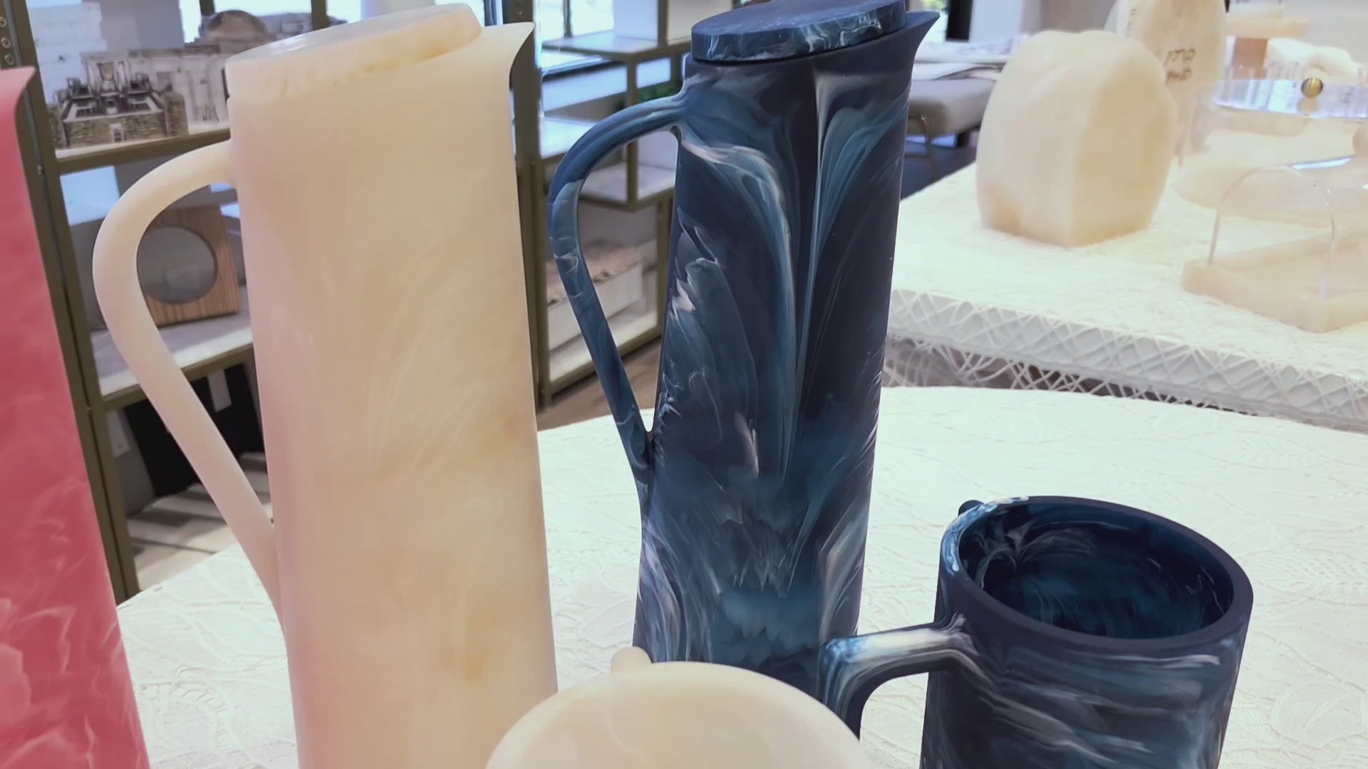 Video of resin collection