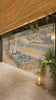 Bais Hamikdash of Gray & Gold vinyl sukkah decoration video