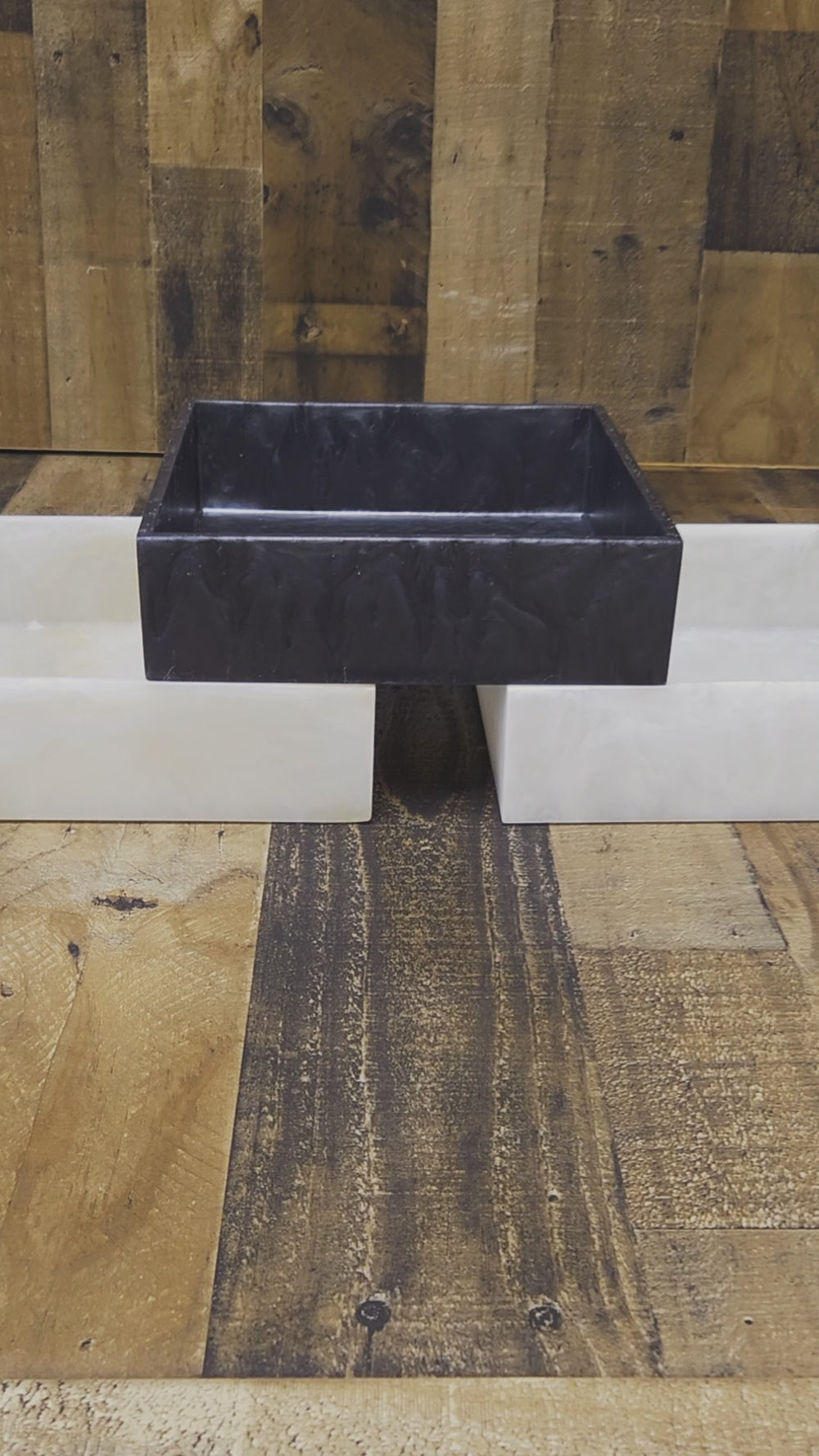 Resin Square Salad Bowl Video