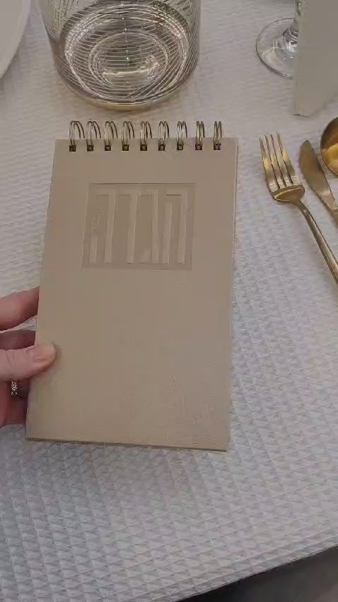 Gold Standing Leather Painted Haggadah Video