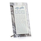 Agate Hadlokas Neiros Set by Waterdale Collection with gray marble-effect packaging and printed text on white card insert, displayed at an angle.
