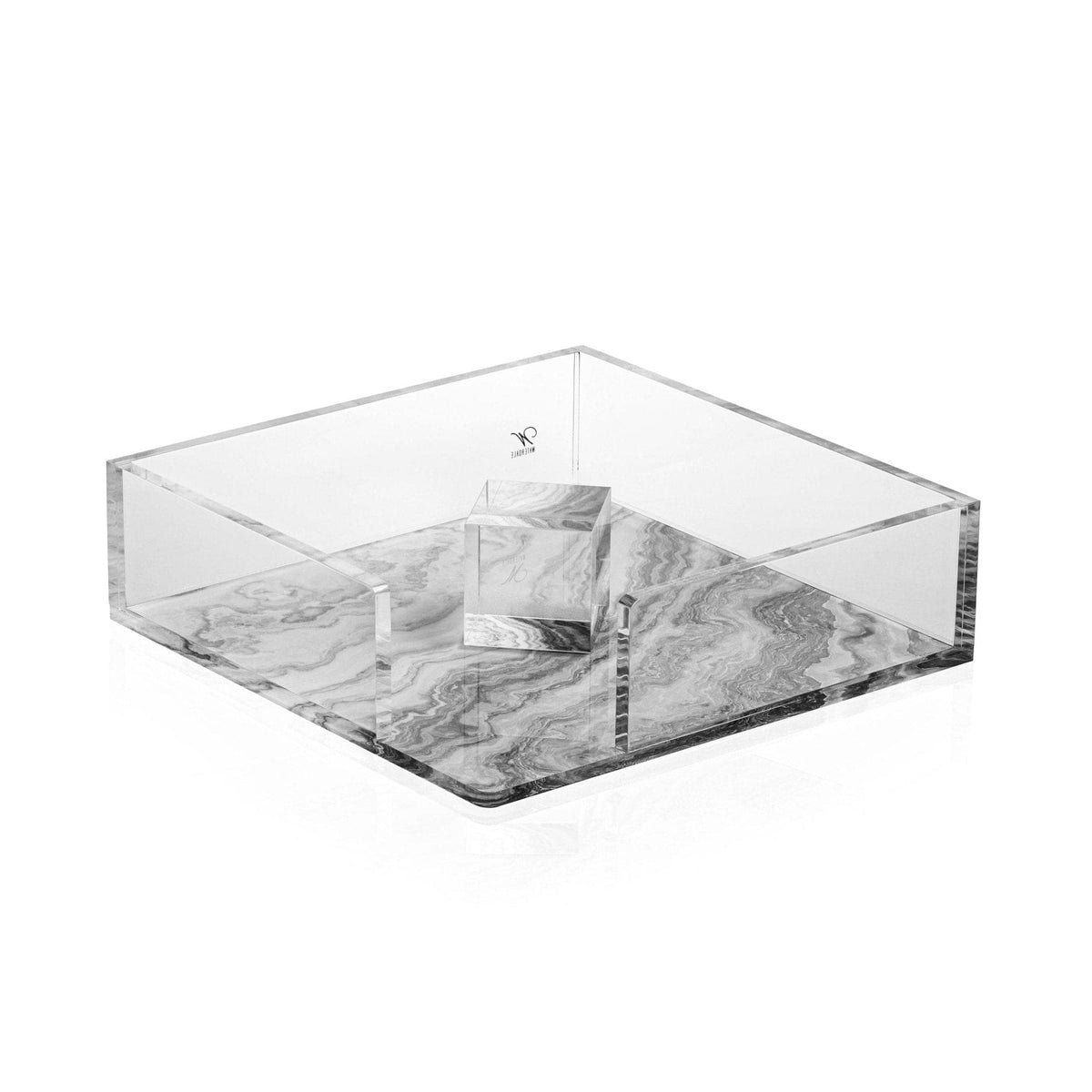 Agate Napkin Holder Clear
