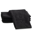 Black Netilas Yadayim Embossed Finger Towel