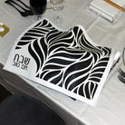 Black, White, & Gold Tablescape - Waterdale Collection