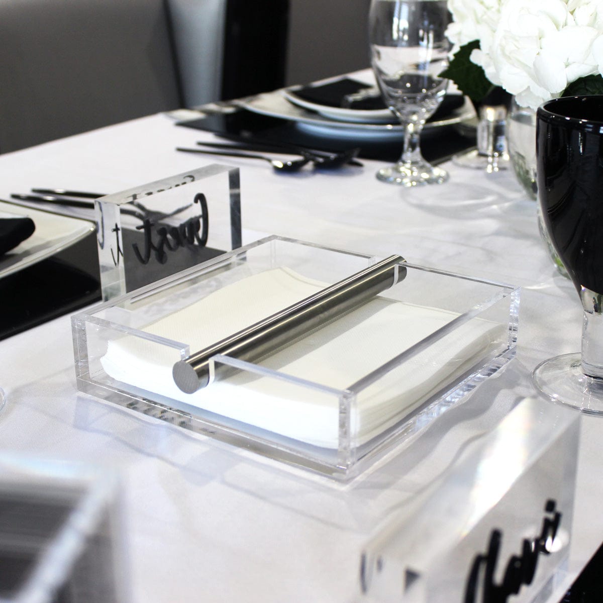 Black & White Tablescape - Waterdale Collection