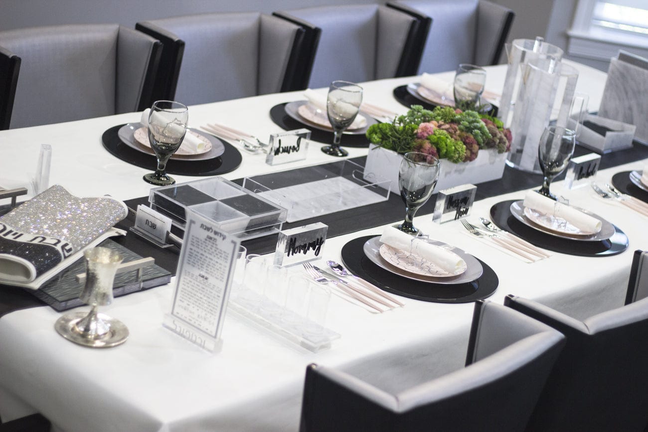 Blush & Gray Tablescape - Waterdale Collection