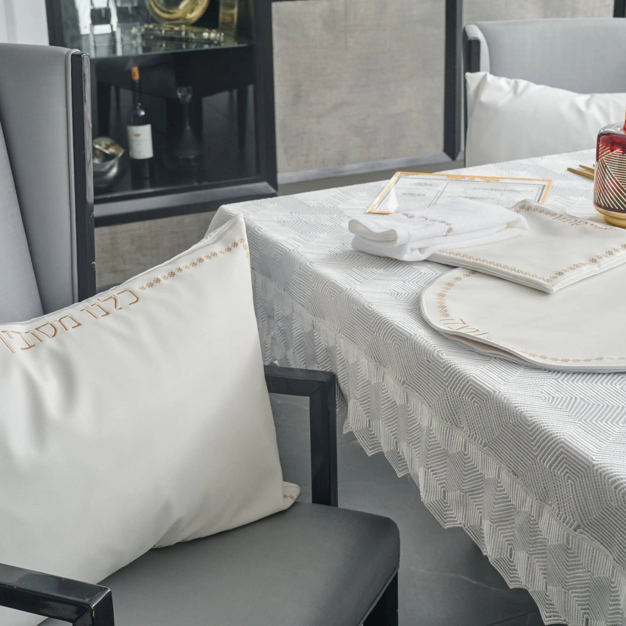 Inspired Leather Pesach Set - Waterdale Collection