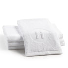 Circle Initial H Embossed Finger Towel