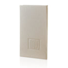 Classic 2.0 Hadlokas Neiros Set by Waterdale Collection, beige linen cover with embossed candle design on front.