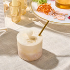 RH-HD-RO-RS-GO Classic Round Resin Honey Dish Gold