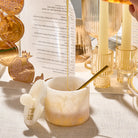 RH-HD-RO-RS-GO Classic Round Resin Honey Dish Gold