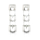 Crystal Cube Candlesticks - Waterdale Collection