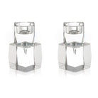 Crystal Cube Tealight Holders - Waterdale Collection