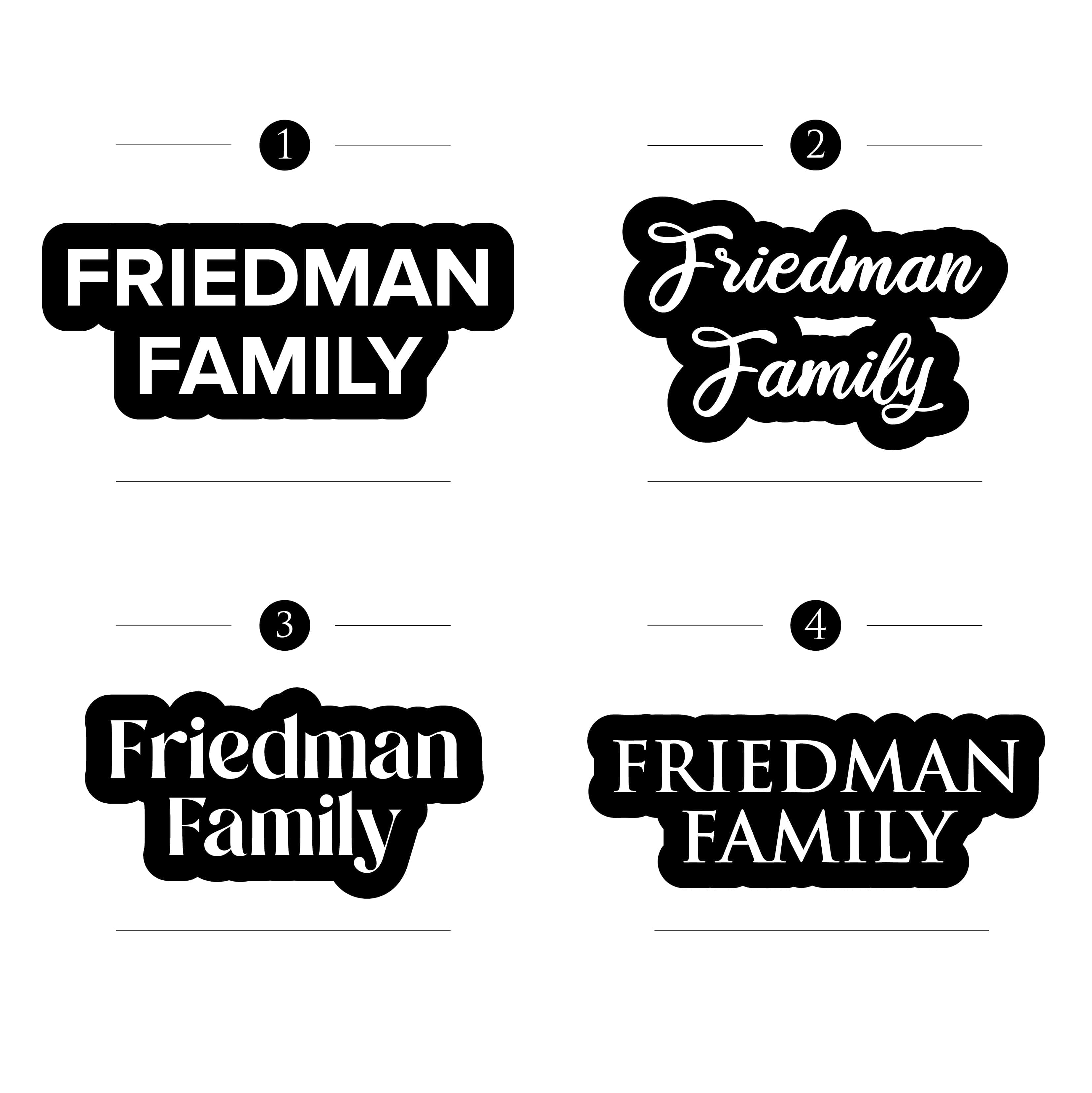 Door Plaque - Waterdale Collection