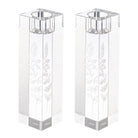 Engraved Crystal Candlesticks - Waterdale Collection