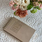 Extra Large Standing Leather Painted Haggadah takes the modern elegance of the standard version and scales it up for maximum visibility and impact.