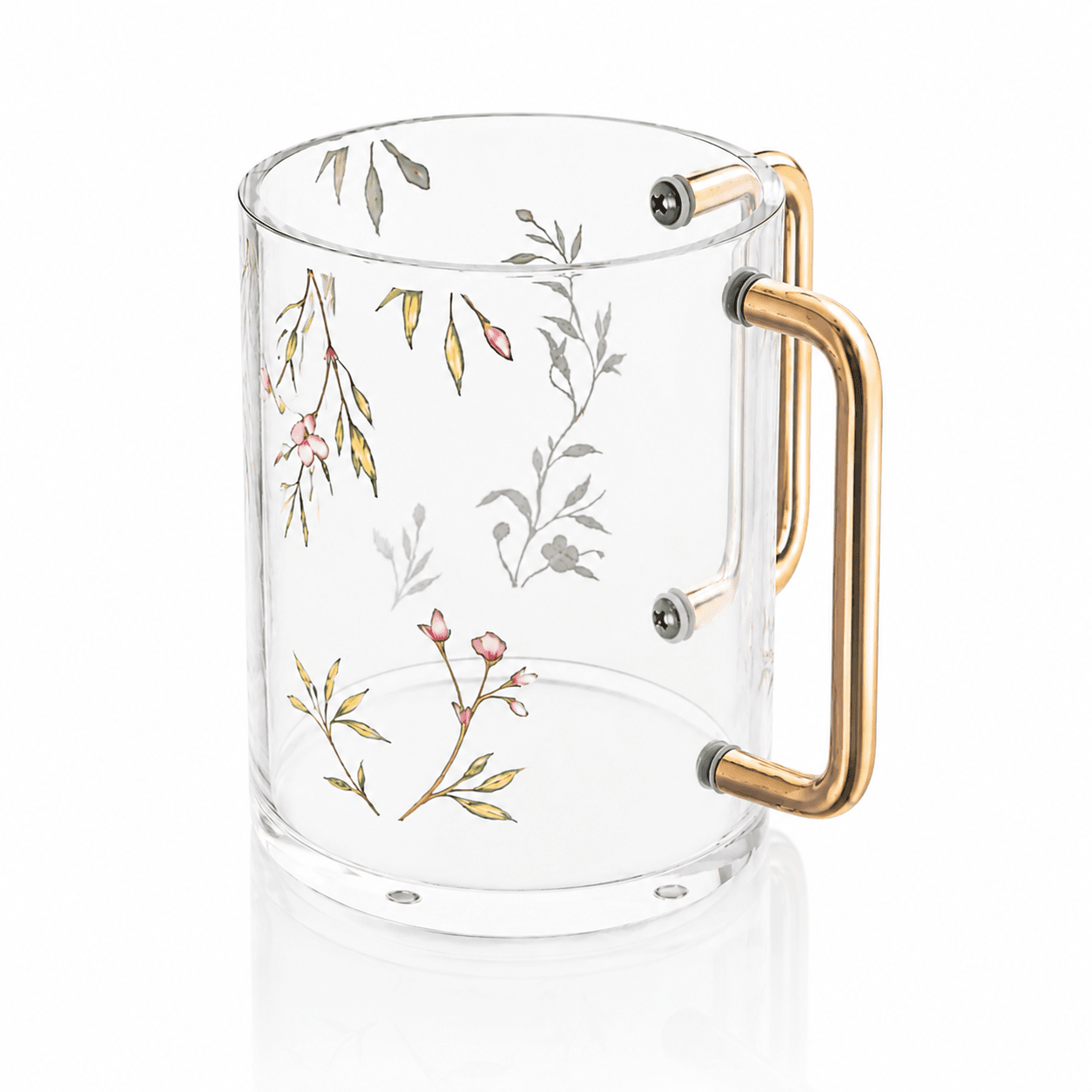 Floral Bird Washing Cup Washing Cup - Waterdale Collection