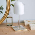 French Toile collection - Wig head on a womans dresser. Waterdale collection. 