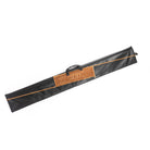 Black Geometric Fur Leather Lulav Case | Yom Tov Judaica