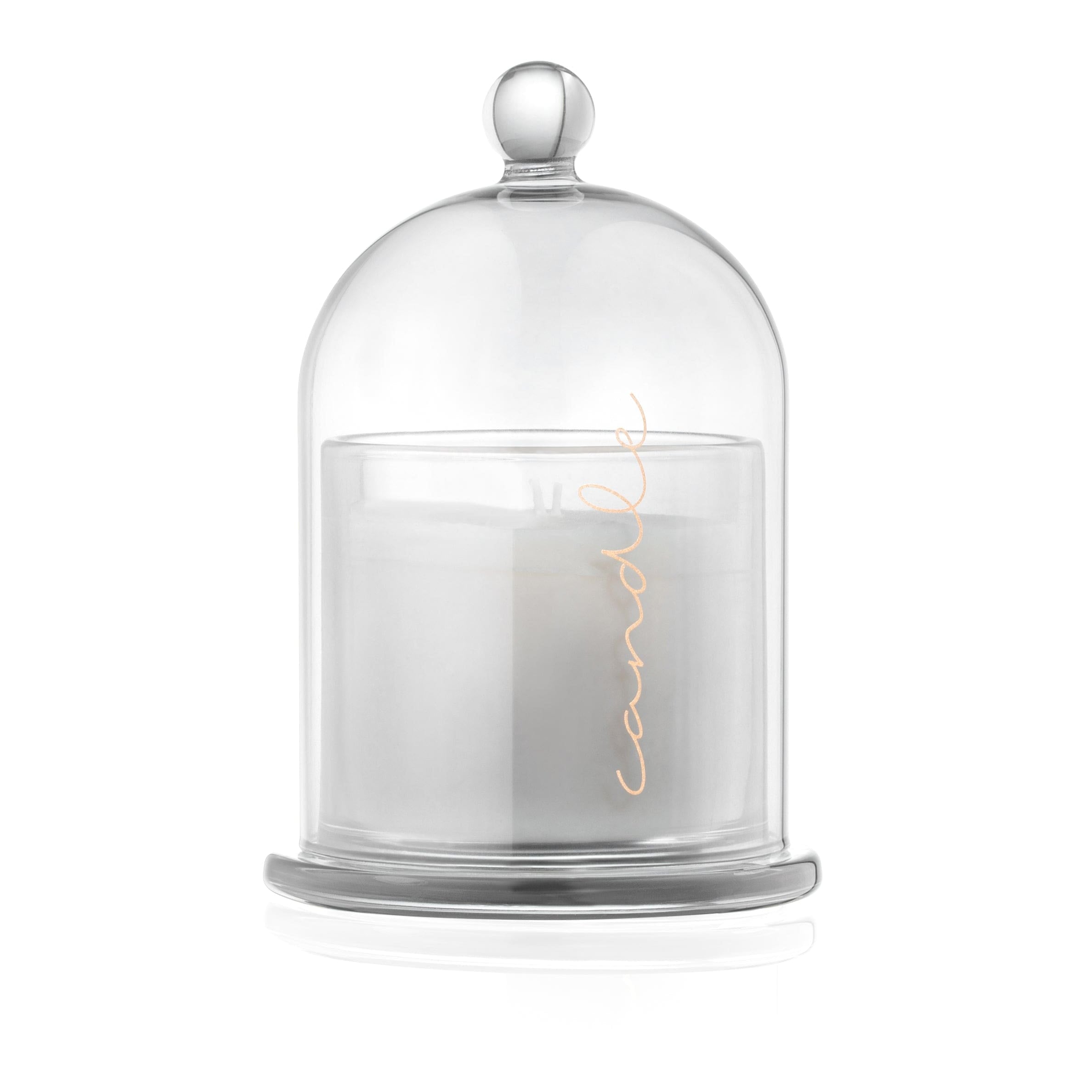 Glass Cloche Havdalah Candle - Waterdale Collection