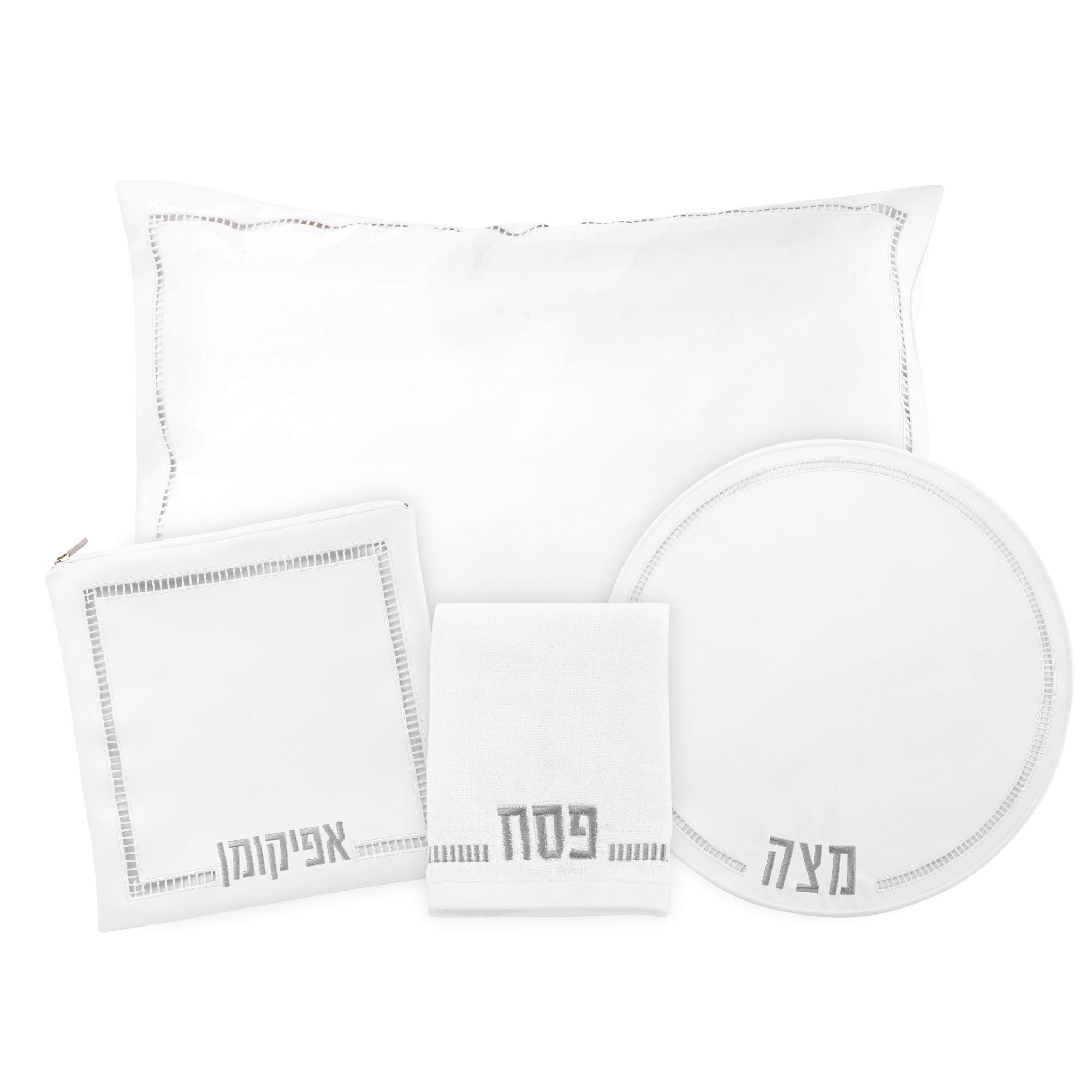 Hemstitched Pesach Set - Waterdale Collection