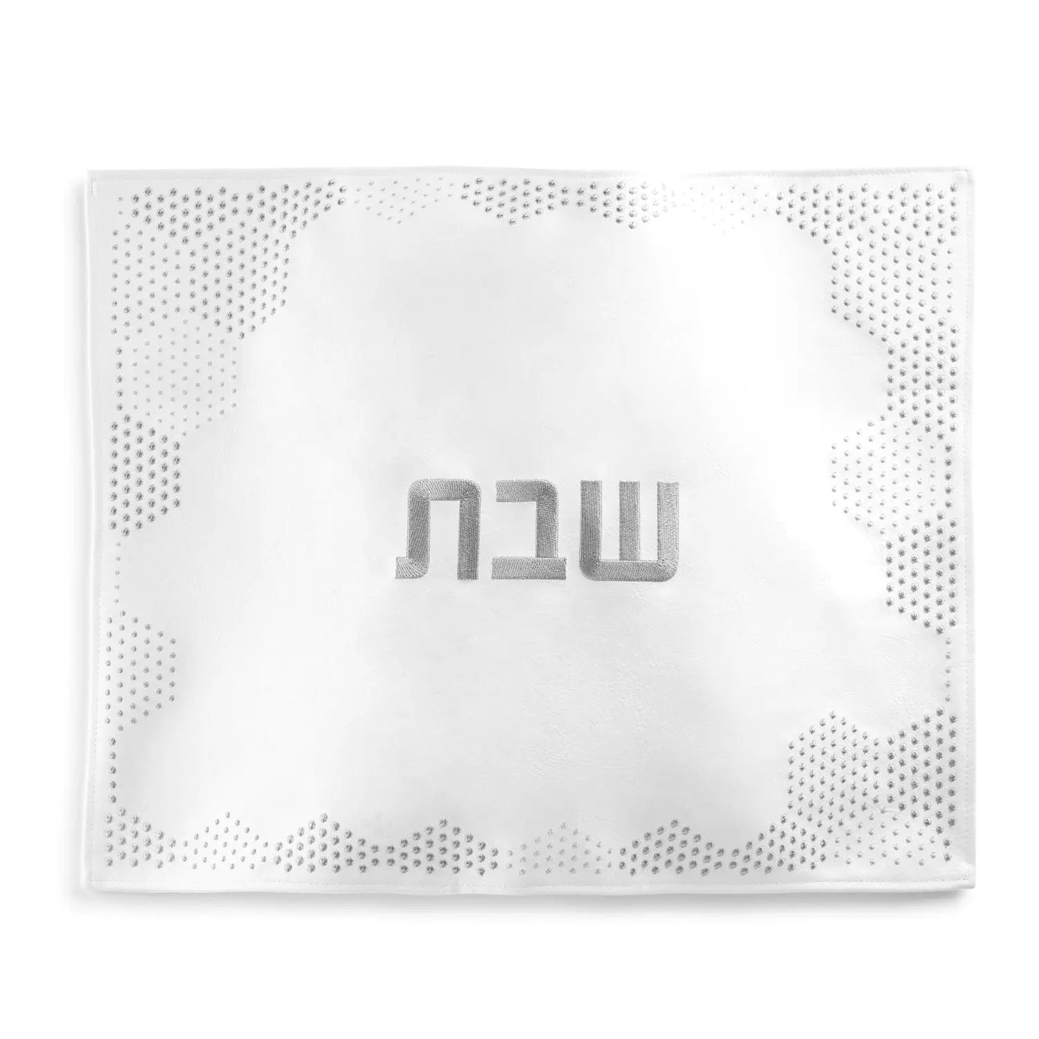 Hexagon Dot Border Challah Cover - Thumbnail 3