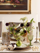 Personal Suspended Honey Dishes on a Rosh Hashanah dining table setting. 