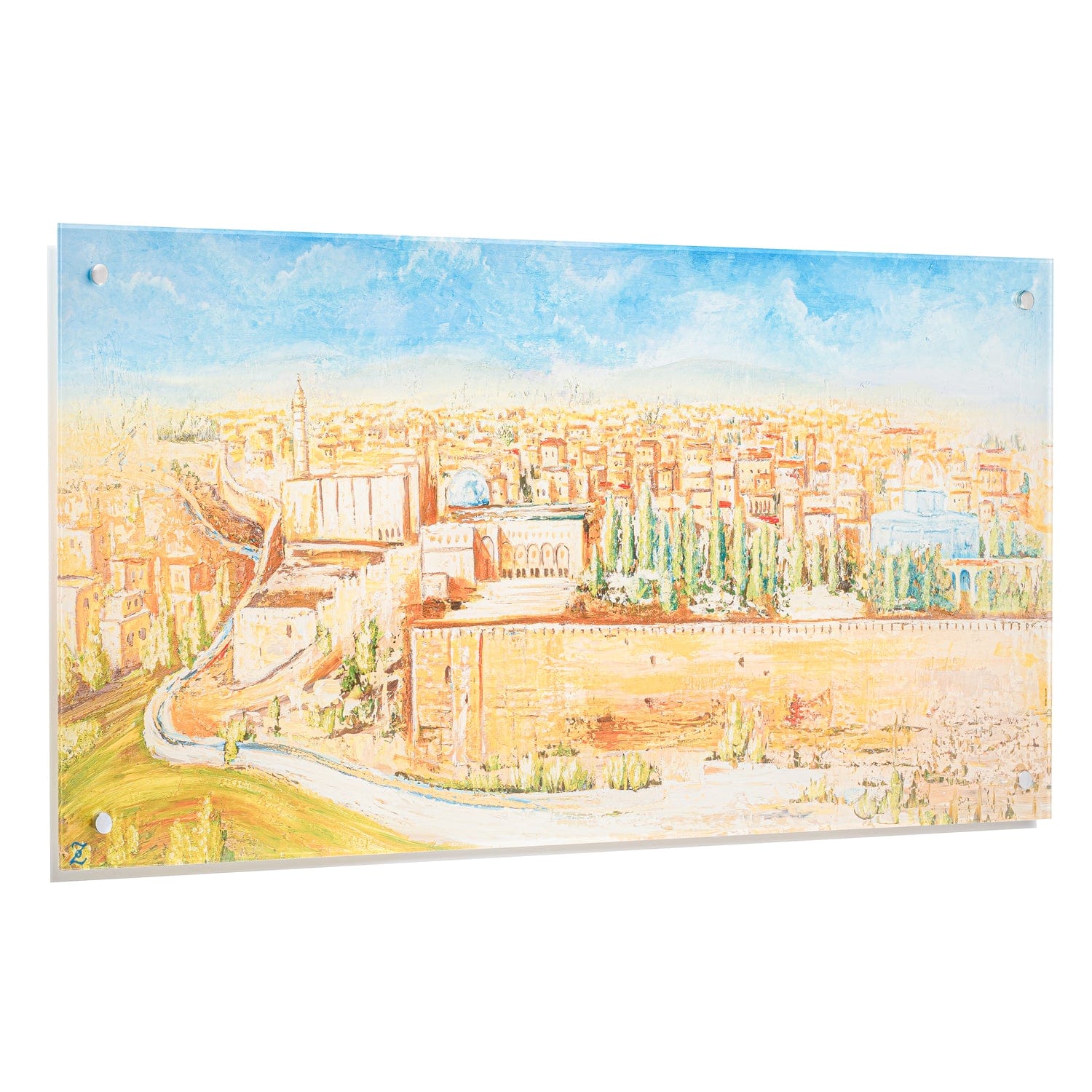 Jerusalem in Color Painting - Waterdale Collection