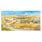 Jerusalem in Color Vinyl Sukkah Decoration - Waterdale Collection