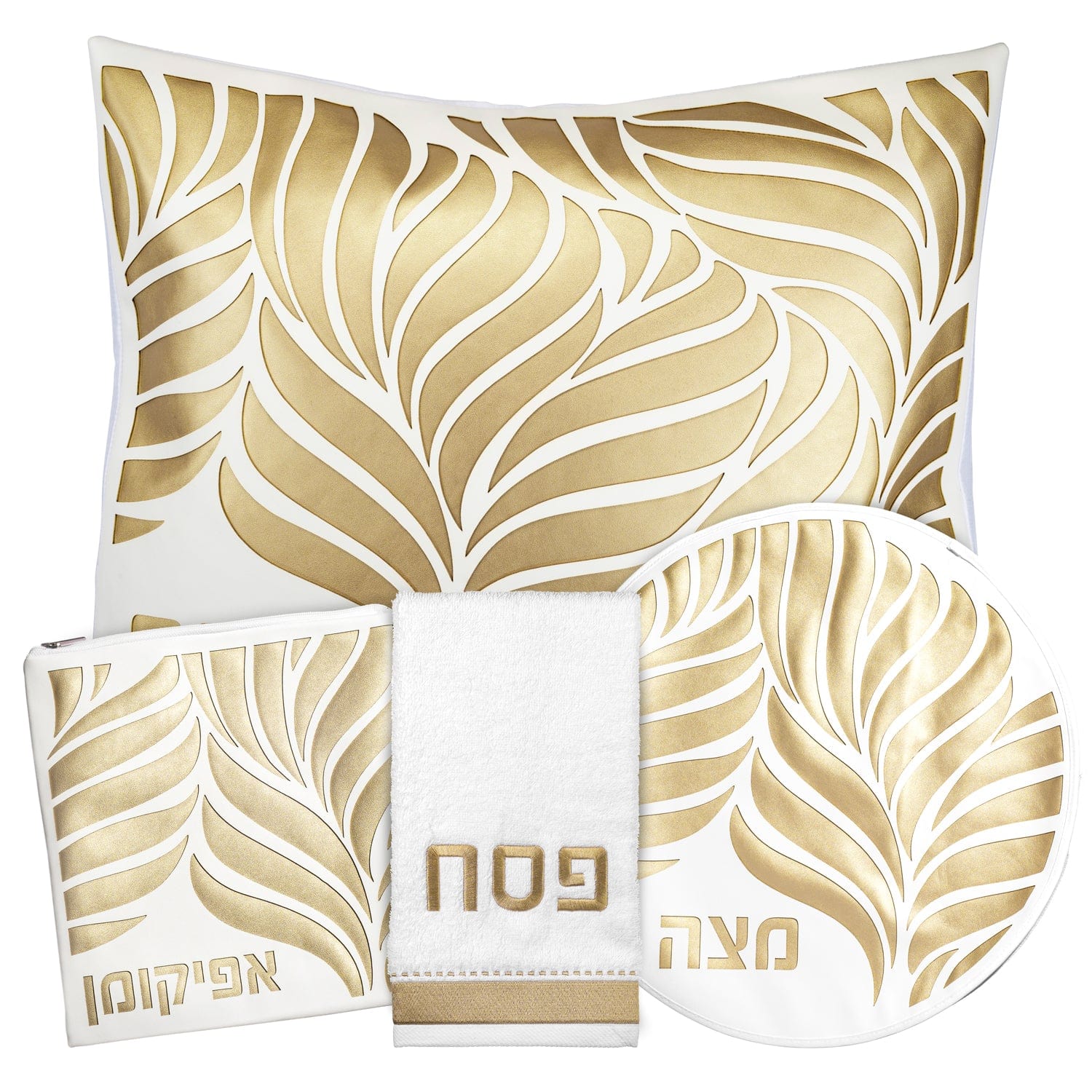 Leaf Laser Cut Pesach Set - Waterdale Collection