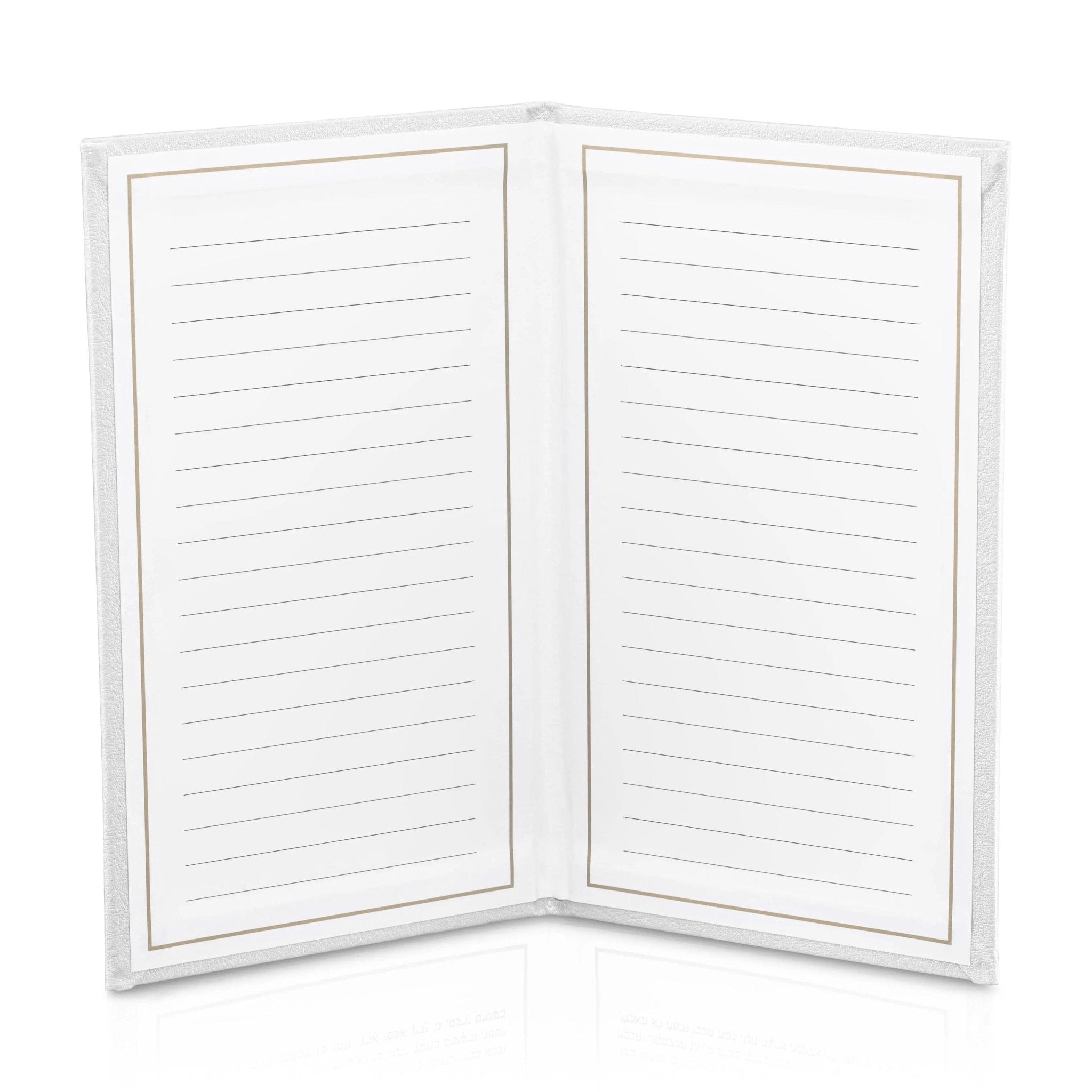 Leather Gift Note Booklet - Waterdale Collection