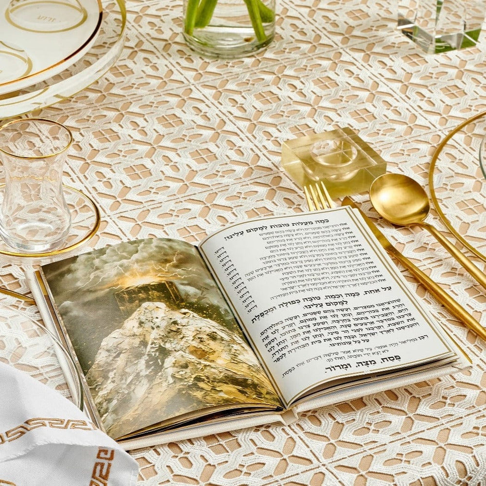 Leather Haggadah - Waterdale Collection