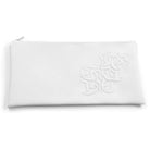 Leather Pillow Script Shofar Bag Silver