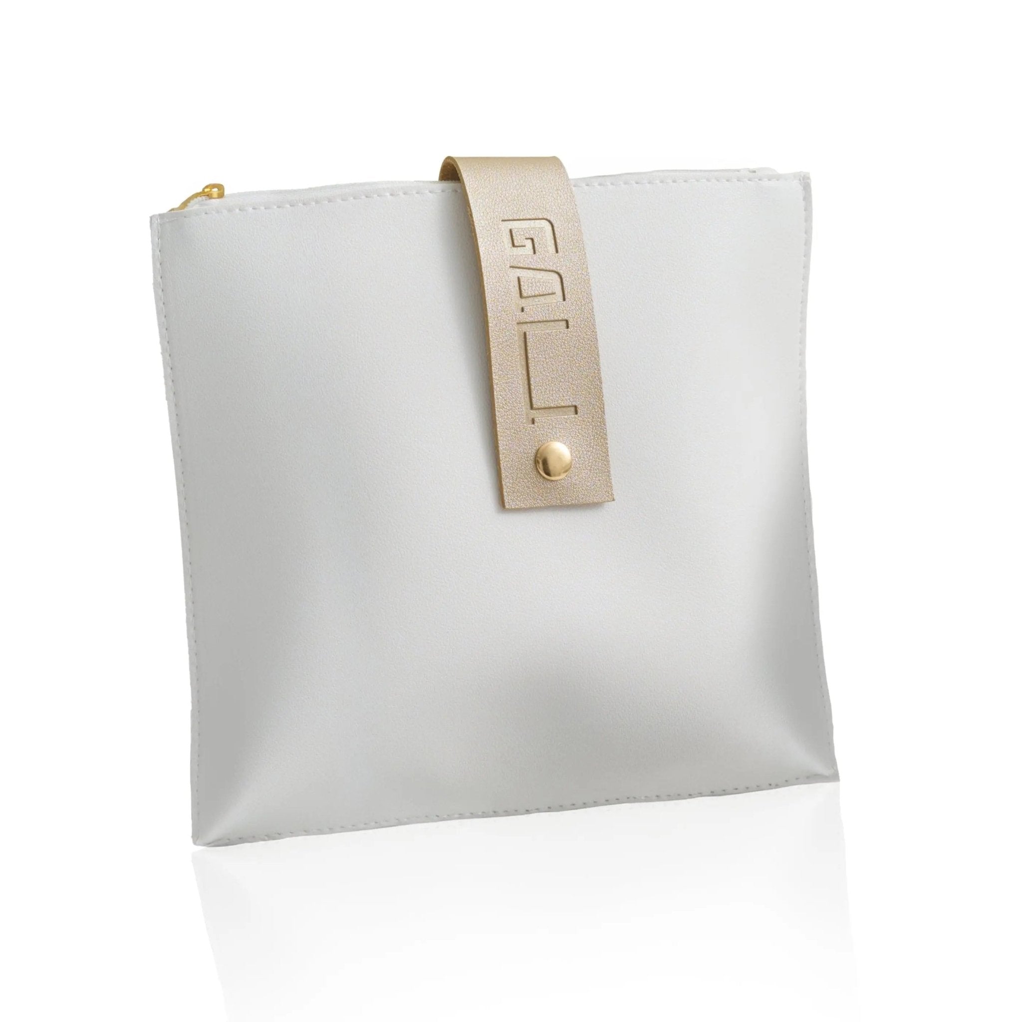 Leather Square Gebrokst Matzah Pouch - Waterdale Collection
