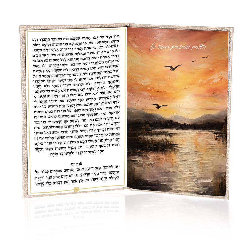 Leather Painted Tehillim