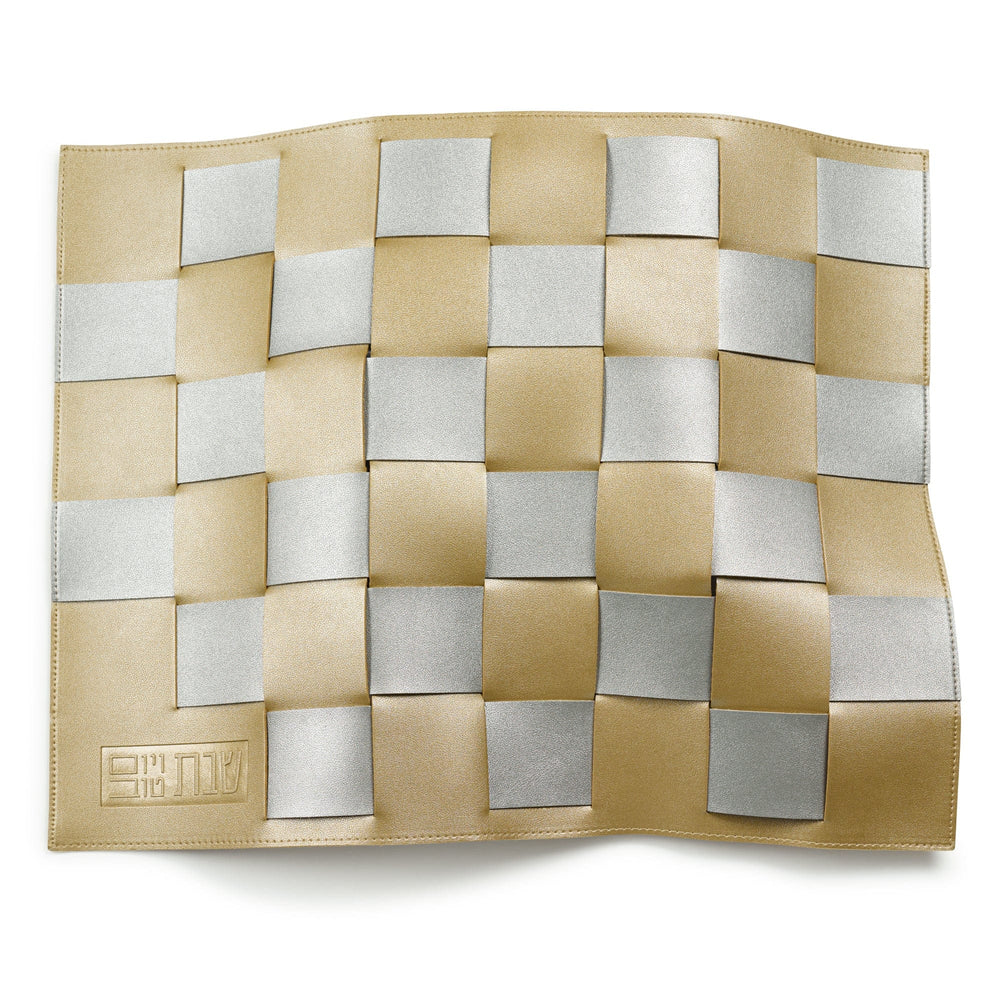 Leather Woven Challah Cover