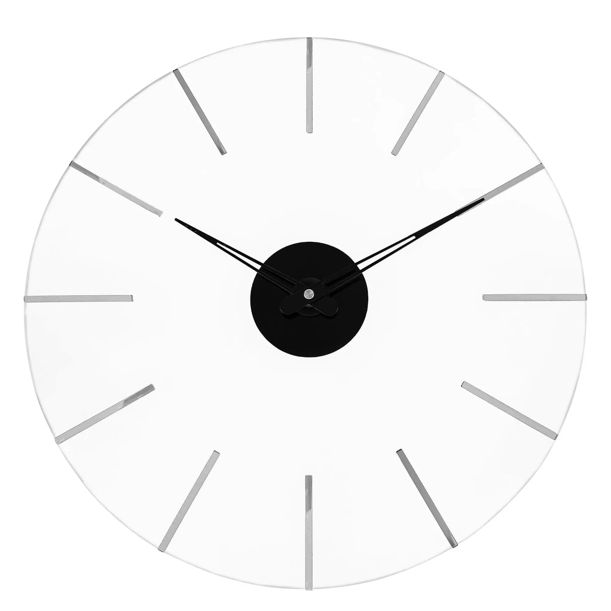 Lucite Line Clock – Waterdale Collection