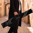 Black Looped Fur Lulav Esrog Bag | Holiday Fur Accessories 
