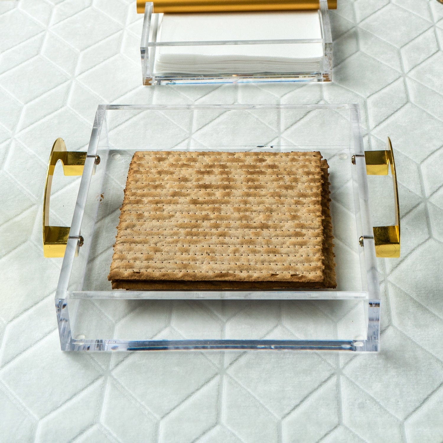 Luxe Square Tray - Waterdale Collection