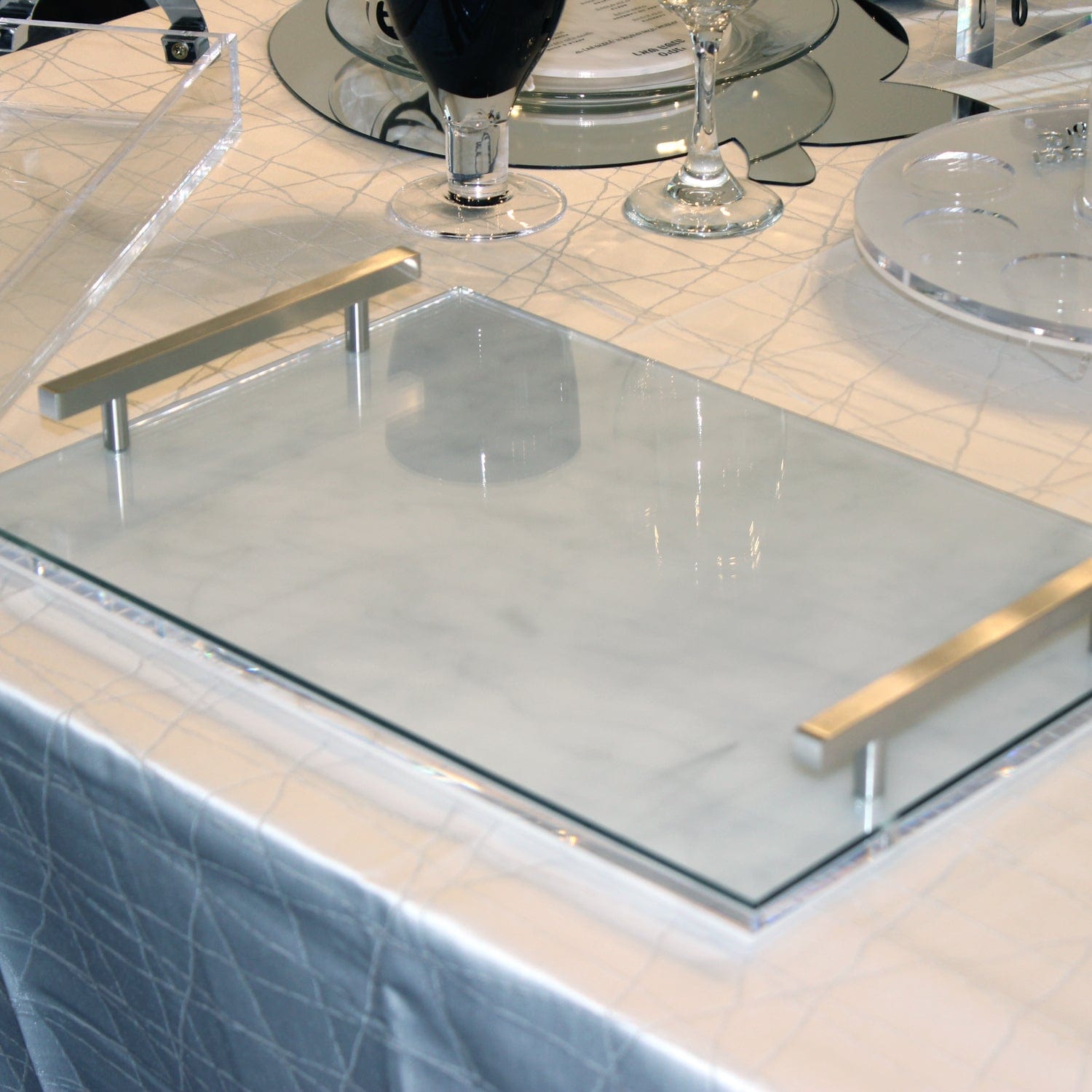 Marble Rosh Hashanah Tablescape - Waterdale Collection