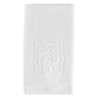 Modern White Embossed Netilas Yadayim Towel