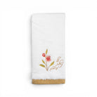 Netilas Yadayim Floral Finger Towel Pink | Luxury Judaica