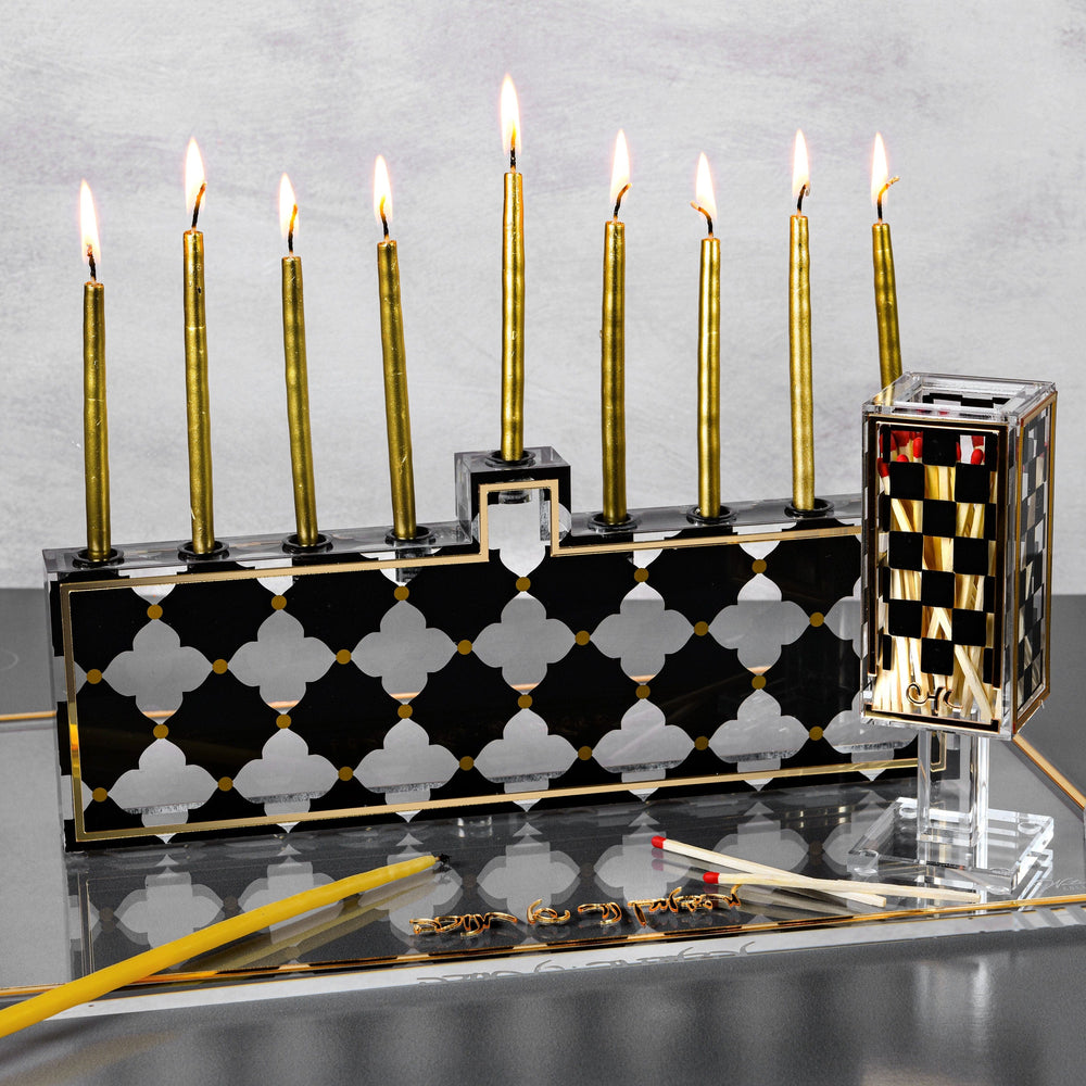 Onyx Menorah