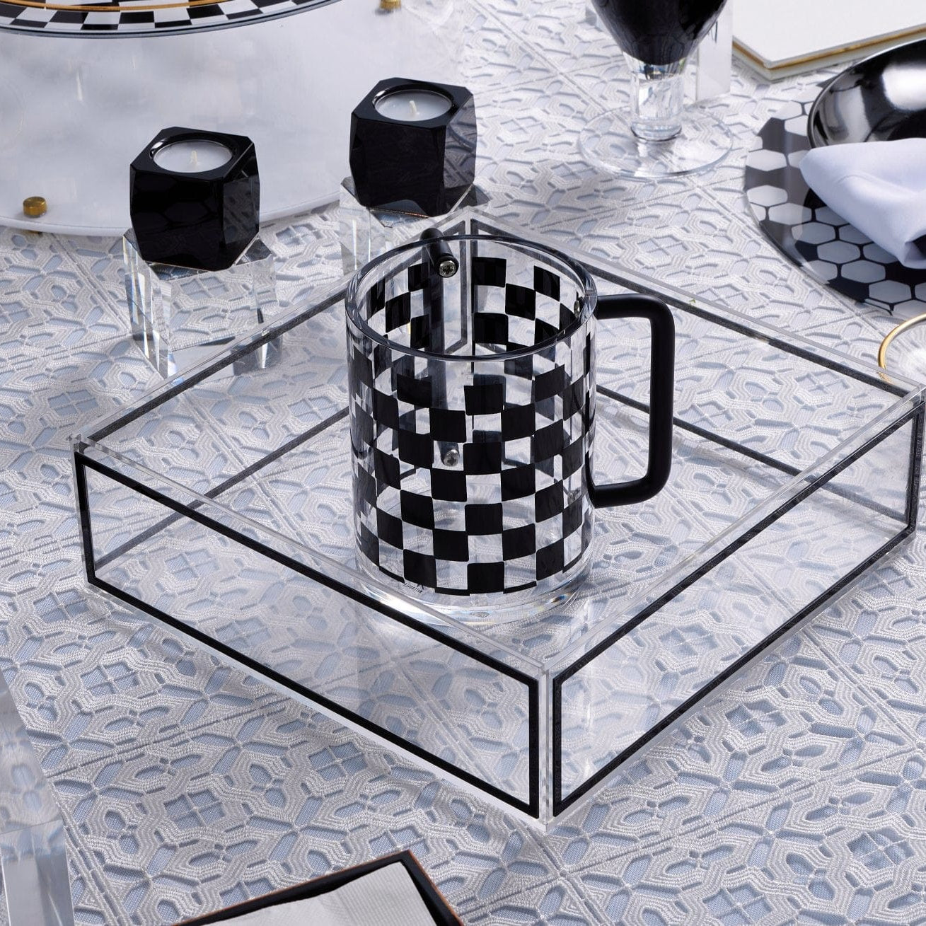 Onyx Pesach 2024 Tablescape - Waterdale Collection