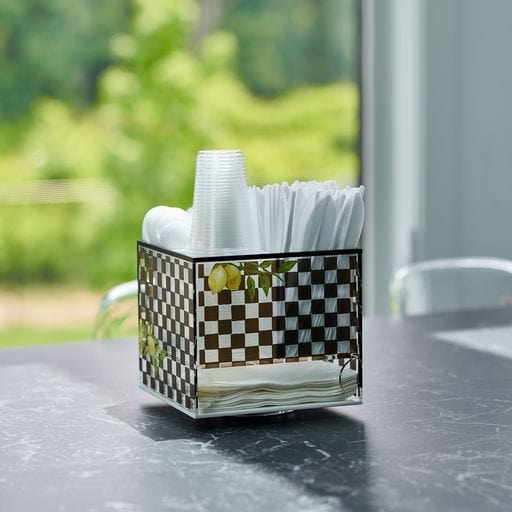 Onyx Swivel Silverware Caddy - Waterdale Collection