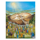Original Hand Painted Pesach Art - Waterdale Collection