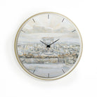 waterdale collection - painted bas hamikdash clock. 