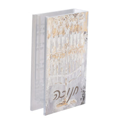 Painted Menorah Chanukah Matchbox - Waterdale Collection