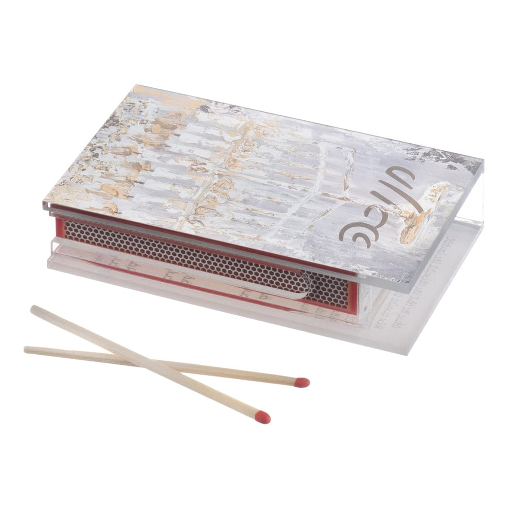 Painted Menorah Chanukah Matchbox - Waterdale Collection